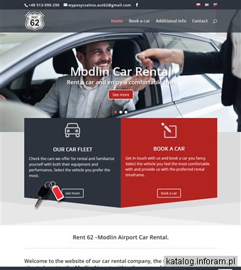 Wypożyczalnia samochodów Modlin lotnisko