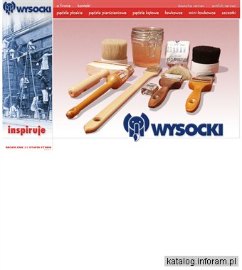 WYSOCKI producent pędzli