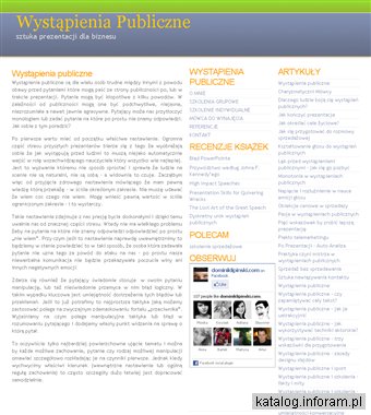 Szkolenia wystąpień publicznych