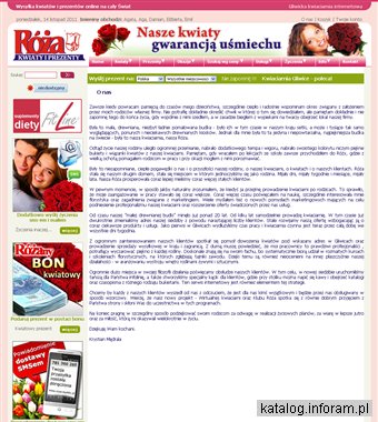 WystrojeGliwice.pl - kwiaciarnia internetowa, wystroje wnętrz, kwiaty online