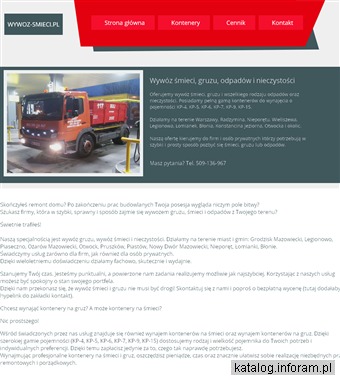 Wynajem kontenerów na odpady wywoz-smieci.pl