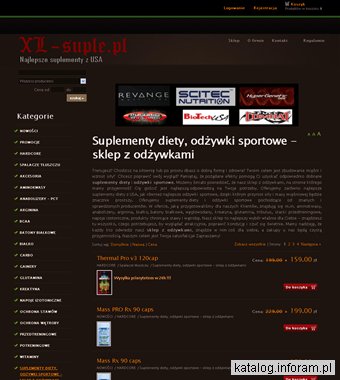 Sklep z odżywkami - XL-Suple.pl