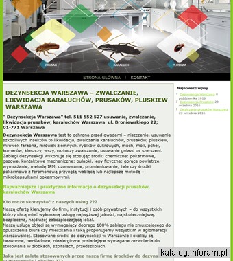 Dezynsekcja Warszawa