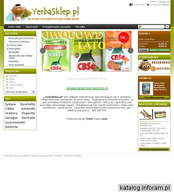 YerbaSklep.pl - sklep internetowy z Yerba Mate, akcesoriami i przyprawami