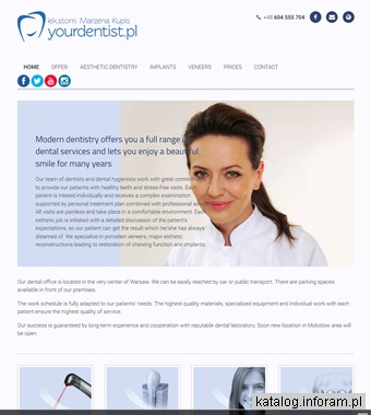 Stomatologia estatyczna Warszawa yourdentist.pl