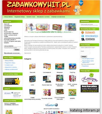 Internetowy sklep z zabawkami