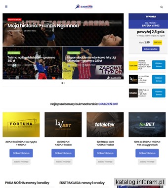 Zagranie.com - stawiamy na sport