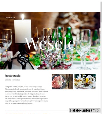 Sala na wesele Tomaszów Lubelski - Zajazd-biesiada.pl