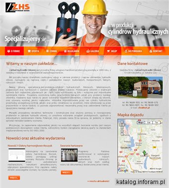 HYDROBOG siłownik hydrauliczny