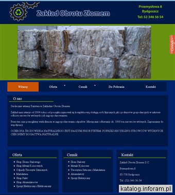 ZAKŁAD OBROTU ZŁOMEM S.C. R. JELIŃSKI, K. PACHURA skup silników Bydgoszcz