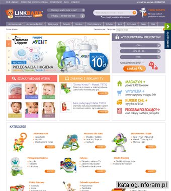 Sklep z zabawkami linkbaby