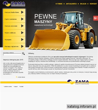 ZAMA Sprzedaż ładowarek Takeuchi