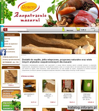 Jelita wieprzowe oraz osłonki do wędlin za pośrednictwem firmy Romero