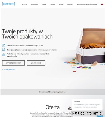Pudełka z nadrukiem - zapakuj.to