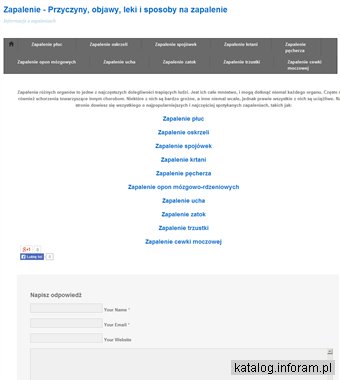 Zapalenie - przyczyny, objawy, leki i sposoby na zapalenie