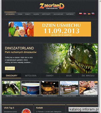ZATORLAND Jurajski park dinozaurów