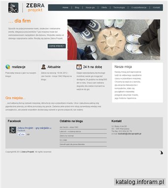 Zebra Projekt - gry miejskie