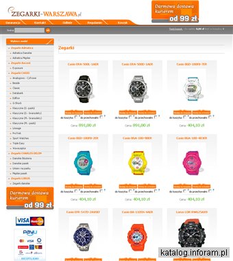 Zegarki-Warszawa.pl firmowe zegarki męskie