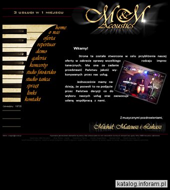 Zespół muzyczny M&M Acoustics