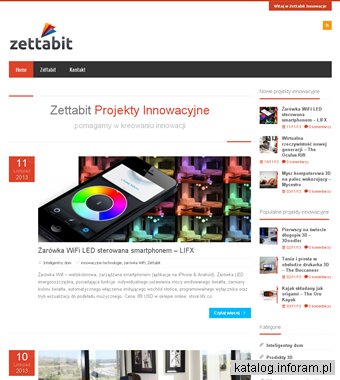 Zettabit Innowacje - Projekty, produkty innowacyjne
