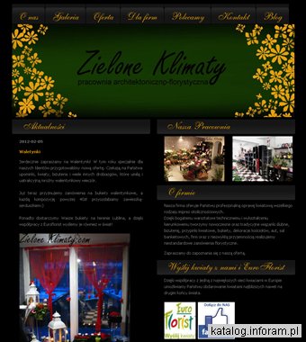 Bukiety i dekoracje ślubne- pracownia florystyczna Zielone Klimaty