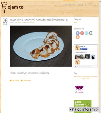 Zjem to blog kulinarny, przepisy kulinarne na każdy dzień