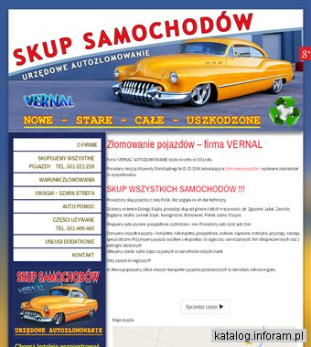 VERNAL skup aut Lwówek