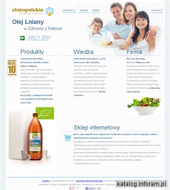 Ekologiczne oleje - Złotopolskie