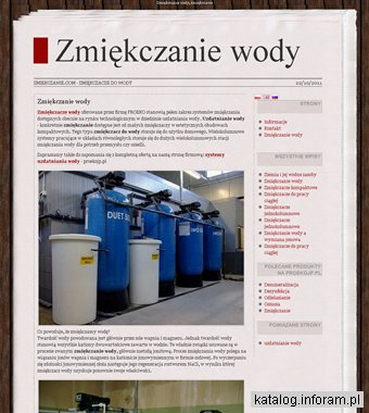 zmiękczacze wody