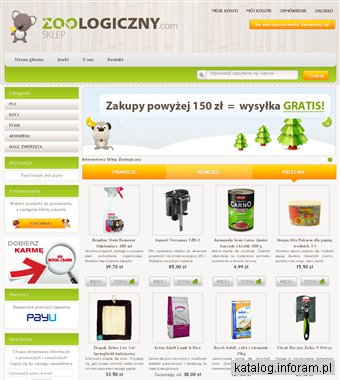 Sklep internetowy zoologiczny.com