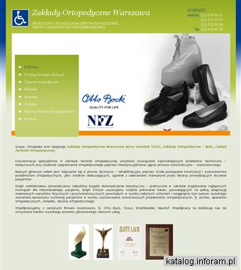 ZAKŁADY ORTOPEDYCZNE WARSZAWA buty ortopedyczne Warszawa