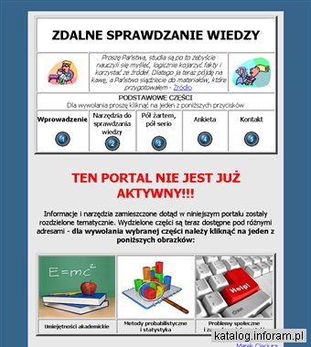 Zdalne sprawdzanie wiedzy