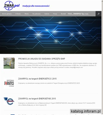 ZWARPOL transformatory probiercze