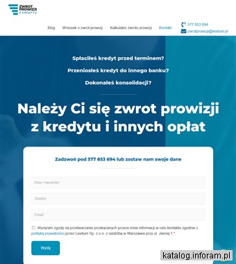 Zwrot Prowizji Bankowej