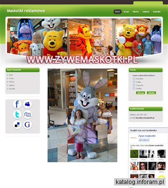 Żywe maskotki reklamowe